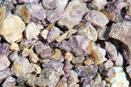 Fluorite ore